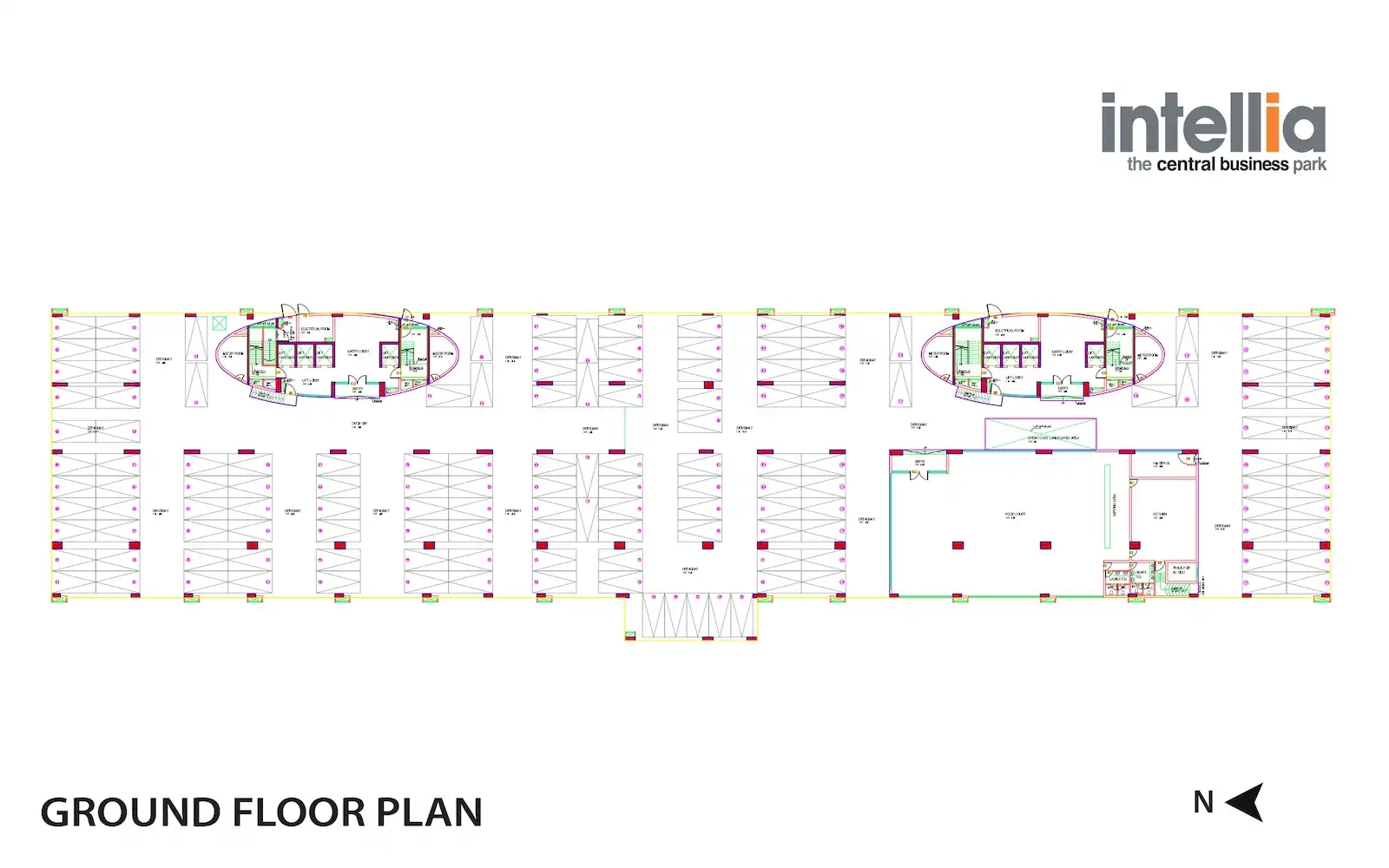 Srijan Intellia Business Park Floor Plans