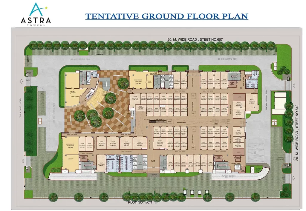 Astra Tower Master Layout Plan