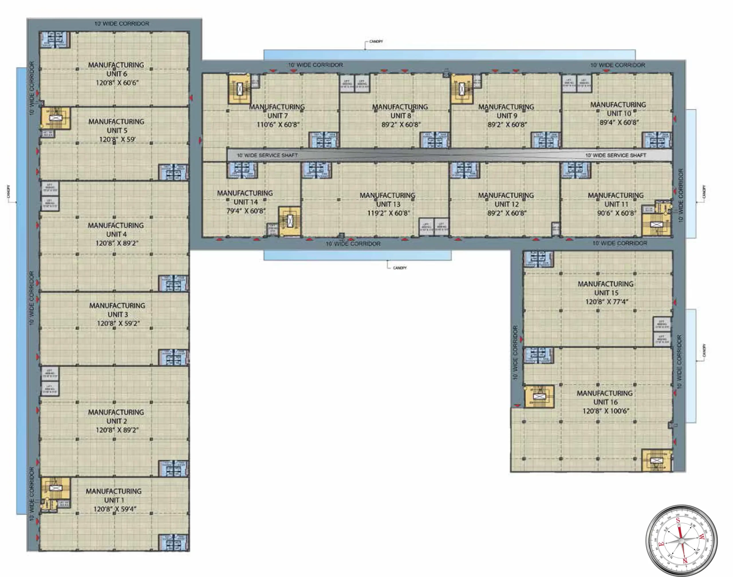 Srijan Ravi Logistics Park Floor Plans