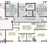 Shrachi Tiara Residency Floor Plans