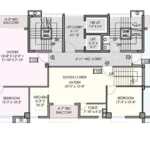 Shrachi Tiara Residency Floor Plans