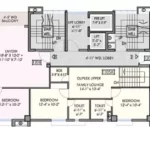 Shrachi Tiara Residency Floor Plans