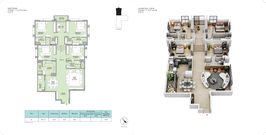 Srijan Town Square Floor Plans