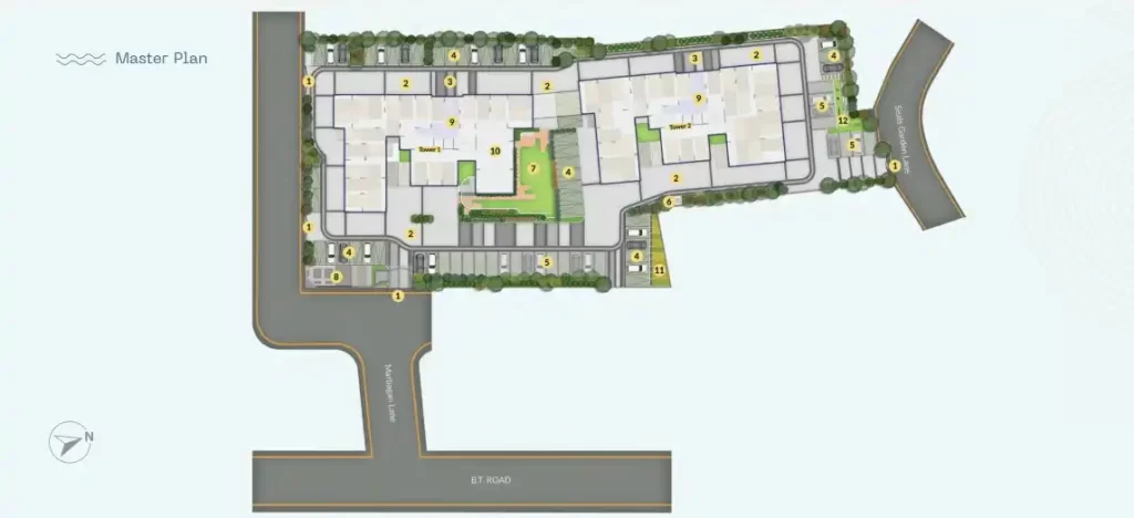 Orbit Tarang Master Layout Plan