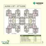 Shrachi Greenwood Nest Floor Plans