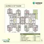 Shrachi Greenwood Nest Floor Plans