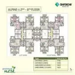 Shrachi Greenwood Nest Floor Plans