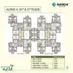 Shrachi Greenwood Nest Floor Plans