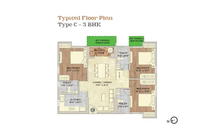 Vinayak Vista Floor Plans