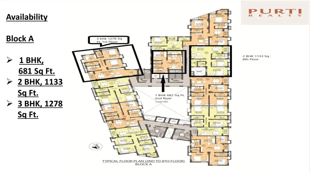 BCT Sonar Sansar Floor Plans