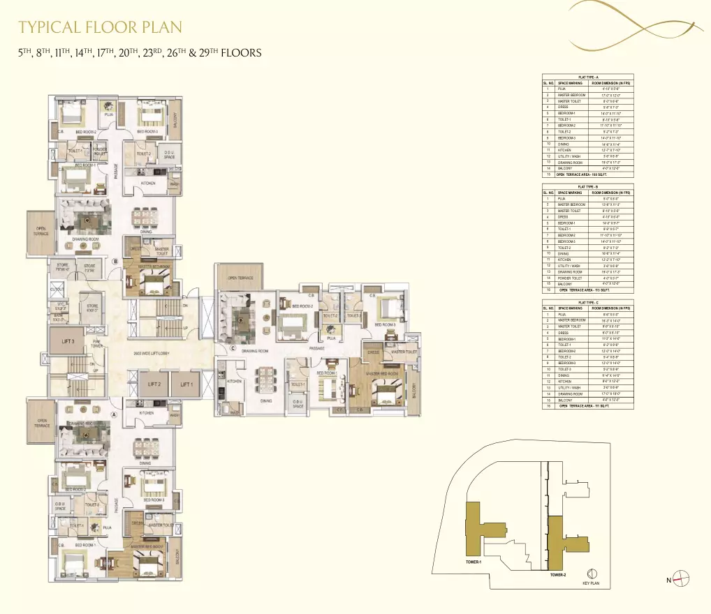 Anantmani Floor Plans