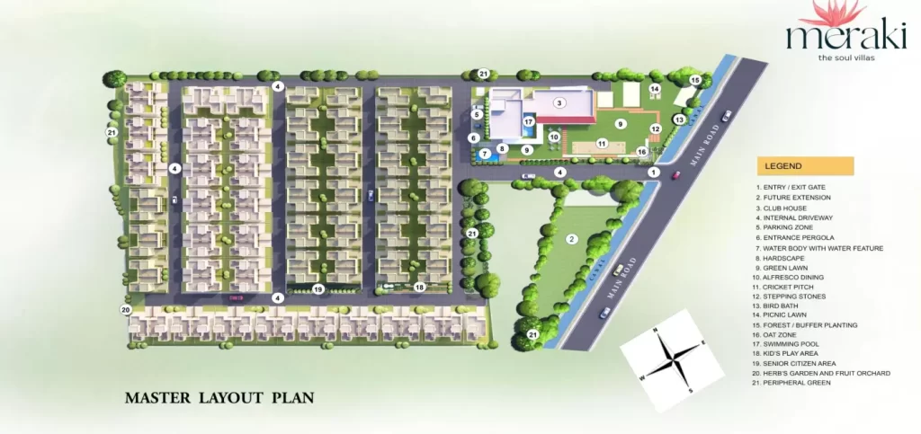 Meraki Master Layout Plan
