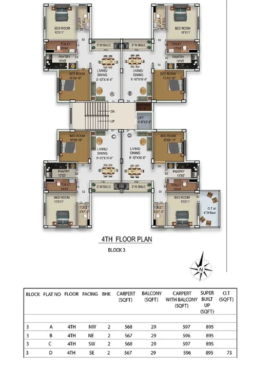 Rajwada Global City Floor Plans
