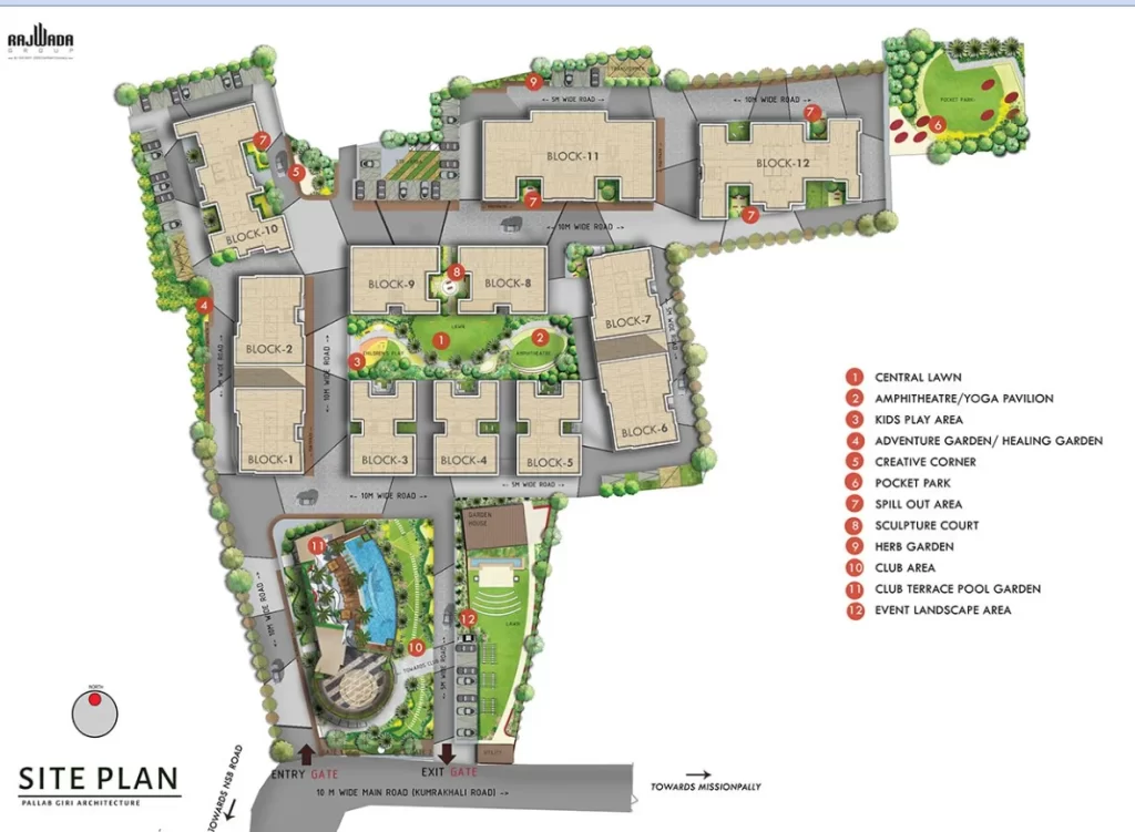 Rajwada Global City Master Layout Plan