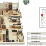 Ambuja Utsodhaara Residencia Floor Plans