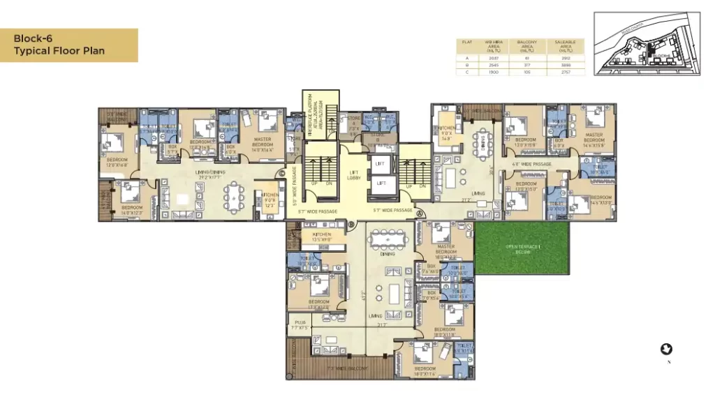 Upwan Floor Plans