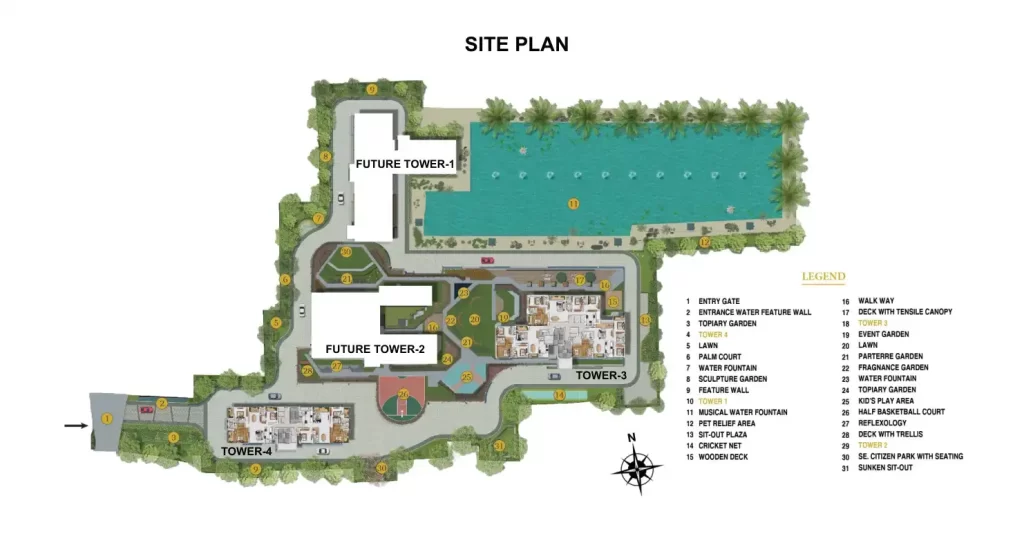 Emami Aamod Master Layout Plan