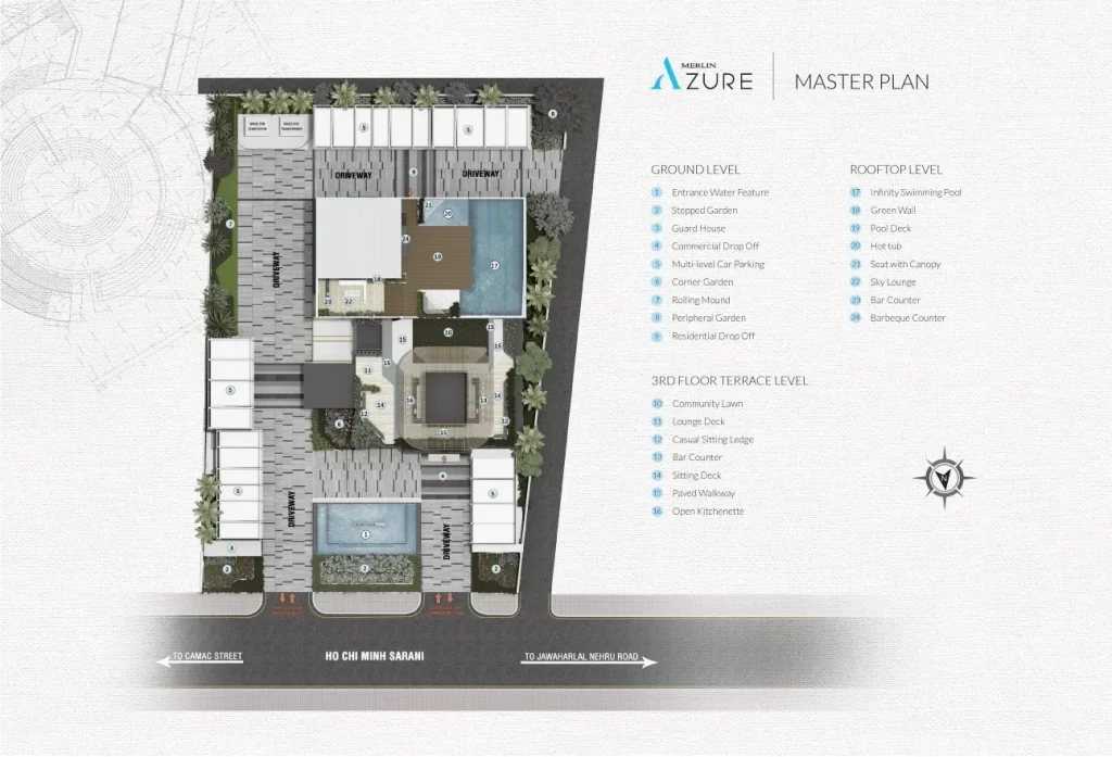 Merlin Azure Master Layout Plan