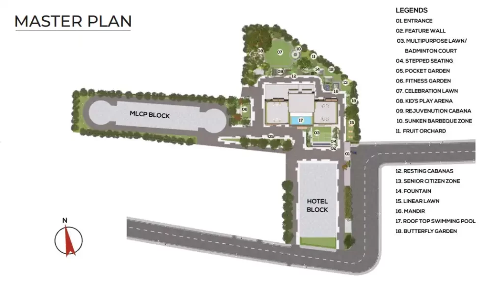 Srijan Palladina Master Layout Plan