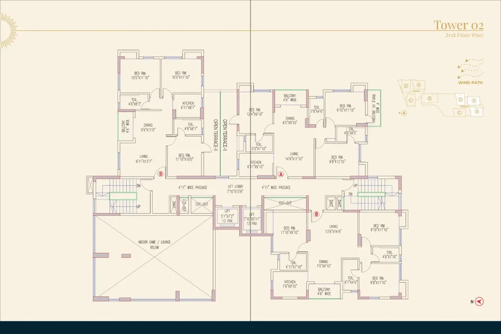 Shree Miraya Floor Plans