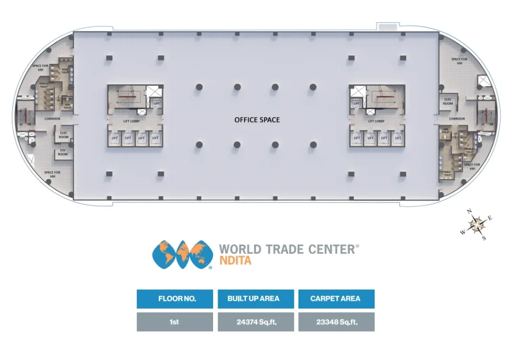 Merlin World Trade Centre Floor Plans