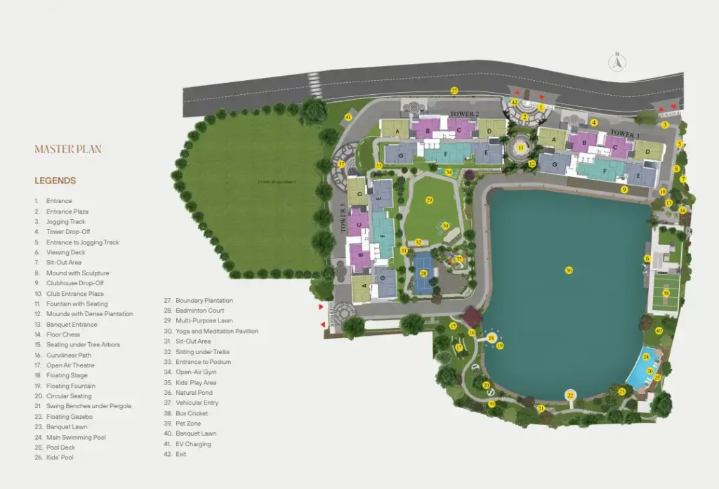 DTC Still Waters Master Layout Plan