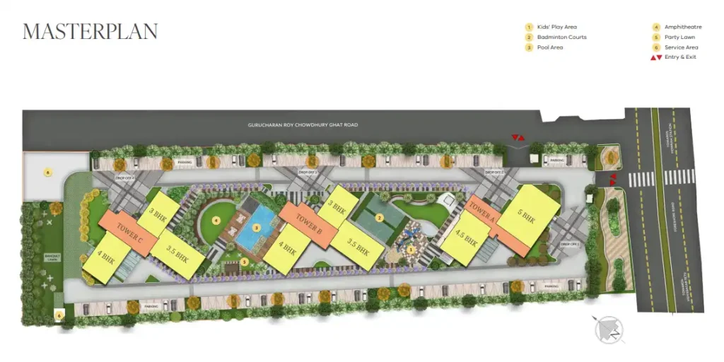 Primarc Aadvika Master Layout Plan