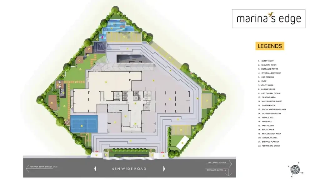 Marina’s Edge Master Layout Plan