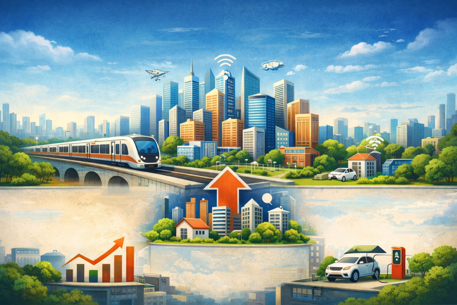 Metro & Smart City Boost Property Growth 2026