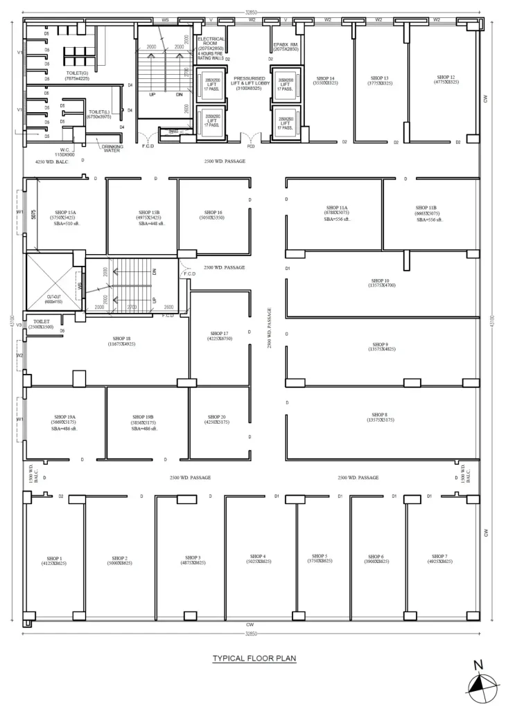 PS Qube Master Layout Plan