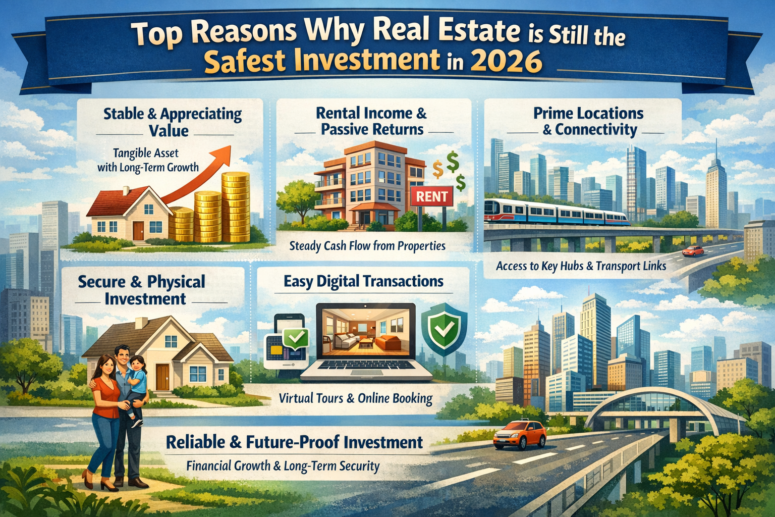 Why Real Estate Is the Safest Investment in 2026