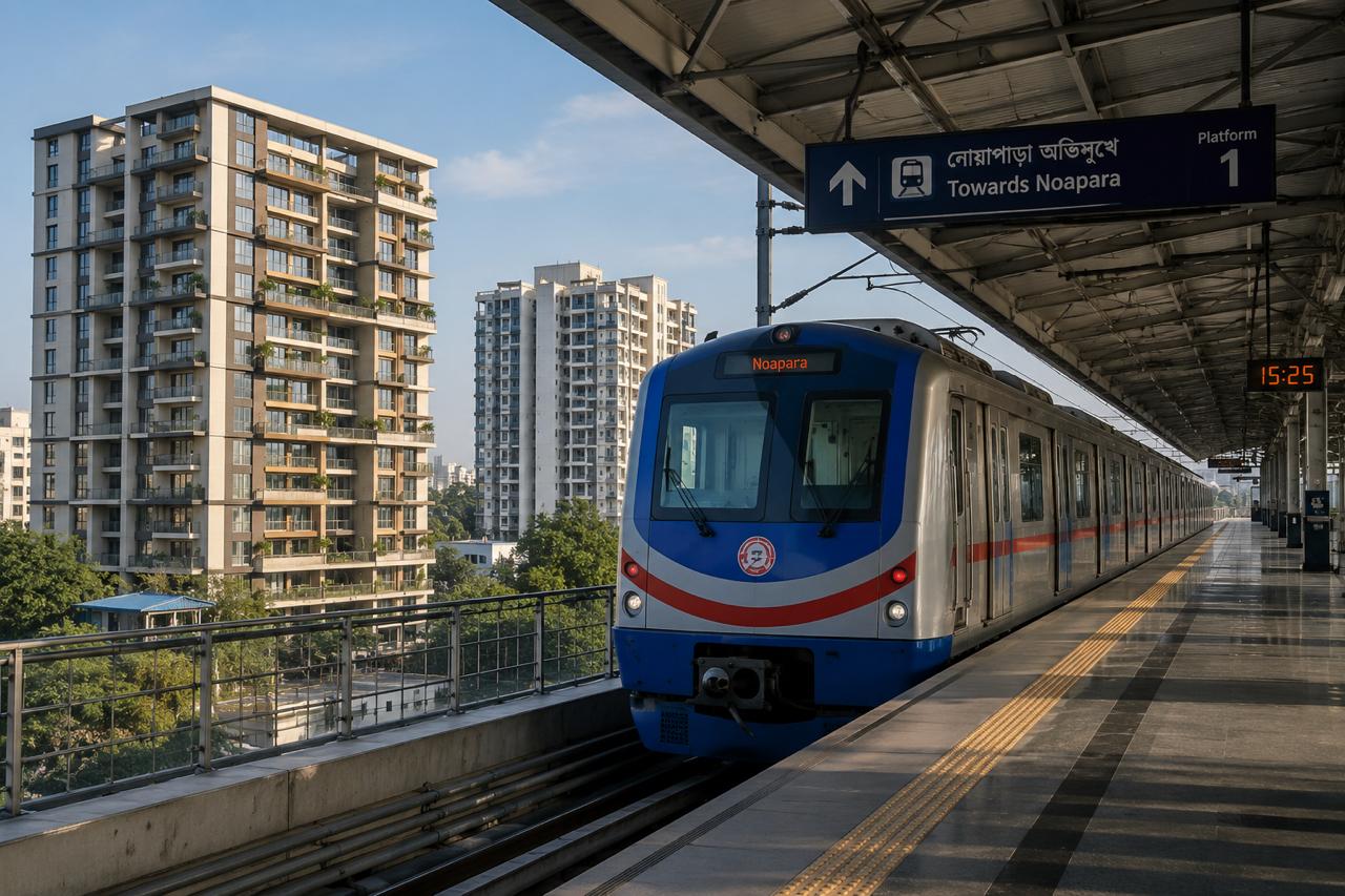 Best Real Estate Investment Zones Near Upcoming Metro Corridors in Kolkata