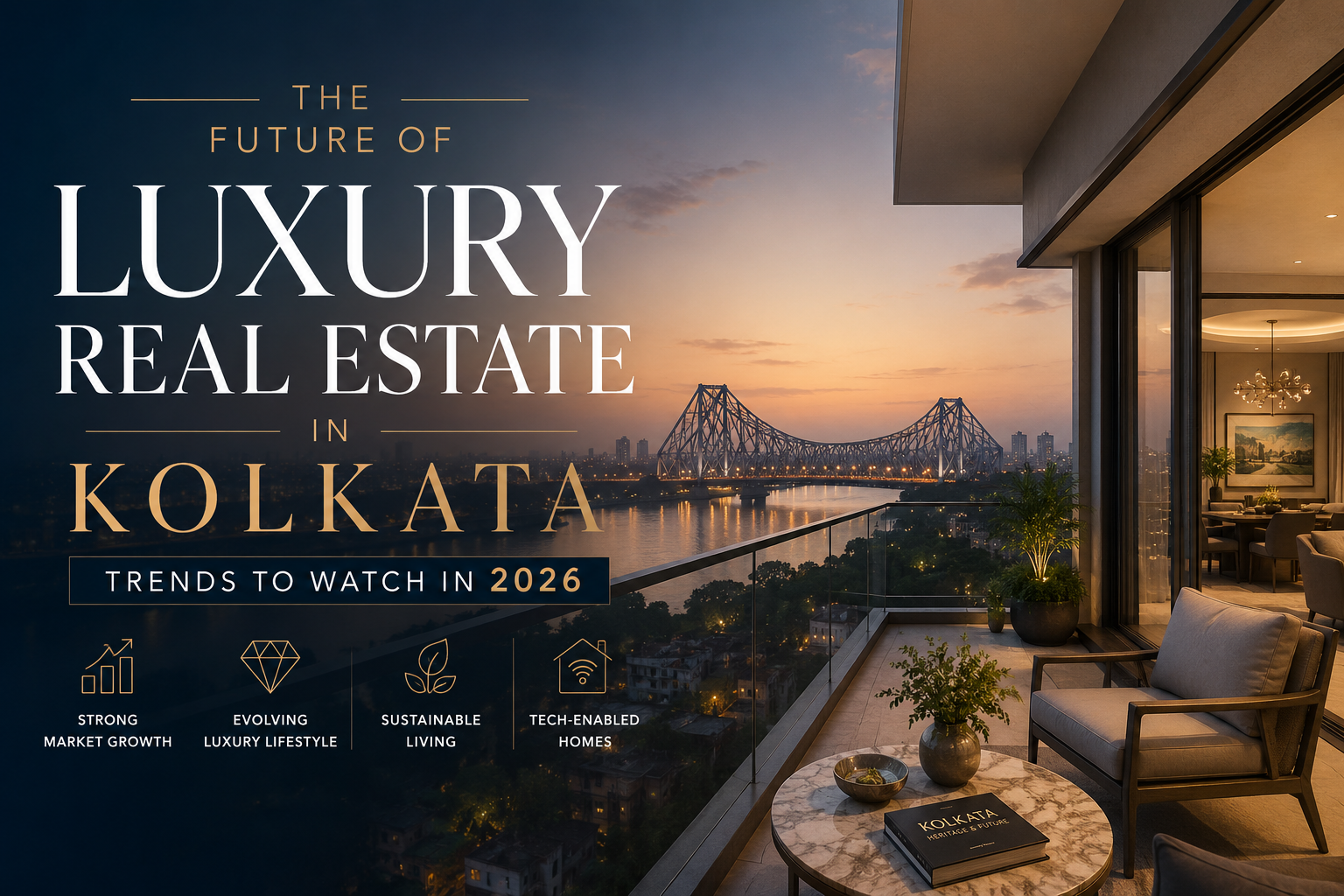 Future of Luxury Real Estate in Kolkata – Trends to Watch in 2026