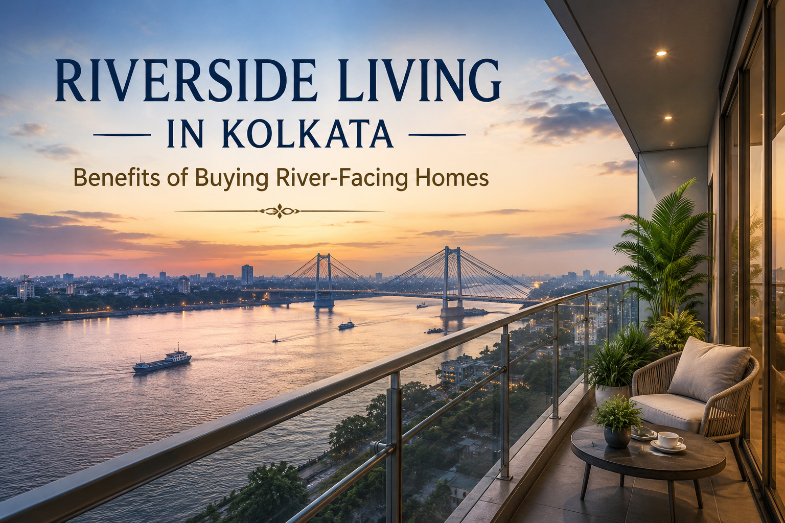 Riverside Living in Kolkata: Benefits of Buying River-Facing Homes