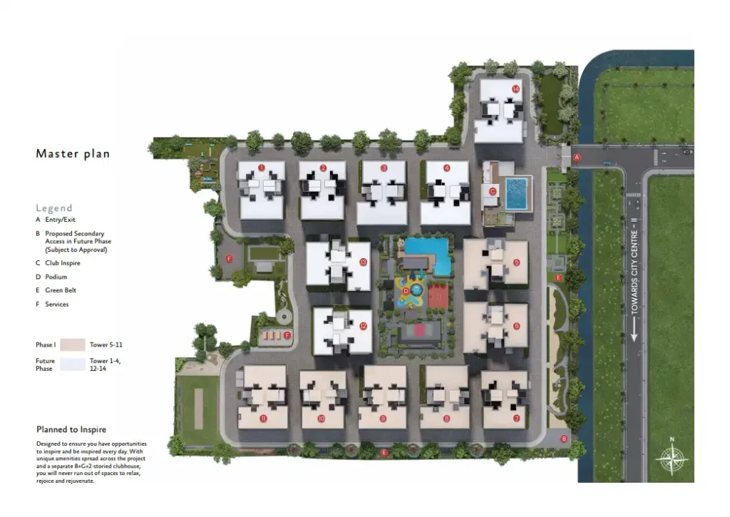 Inspire Master Layout Plan