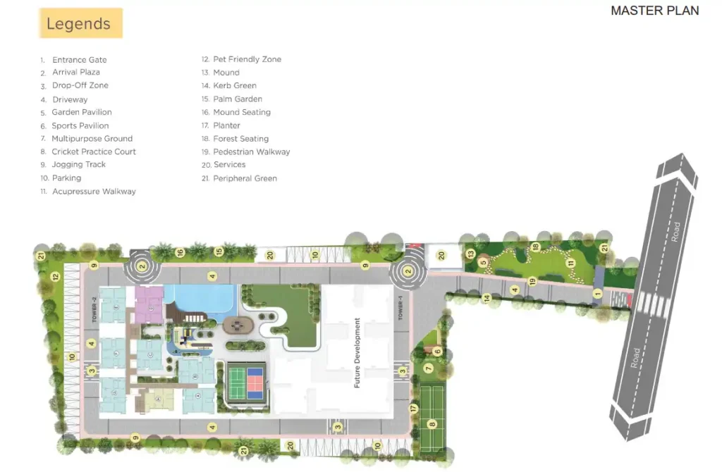 Riddhi Siddhi Ikon Master Layout Plan